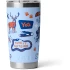 Yeti Rambler 20oz Tumbler - Big Sky Blue Summer Camp
