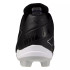 Mizuno Cushion Revo Diamond Jr Youth Baseball Cleats - Black/White