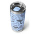 Yeti Blue Camo 20oz Rambler Tumbler with MagSlider Lid