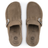 Birkenstock Buckley Suede Grey Taupe Clog