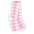 World's Softest Women's Holiday Knit Pickin' Fireside Crew - Pink Check
