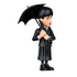 Minix Wednesday Series Collectible Figure - Wednesday Adams Umbrella