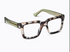 Peepers Spotlight Blue Light Reading Glasses - Sand Quartz/Green