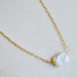 Ellison+Young Hannah Baroque Pearl Chain Necklace
