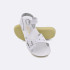 Sun‑San Sweetheart Little Girl's Sandals - White
