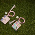 Laura Park Brooks Avenue Keychain Wristlet Wallet