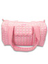 Simply Southern Quilted Duffle Bag - Blush Stripe