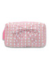 Simply Southern Quilted Cosmo Bag - Bow Stripe