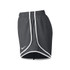 Nike Women's Dry Tempo Running Shorts- Anthracite/White/Wolf Grey