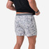 Burlebo Men's Athletic Short - 5.5" - White Camo