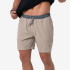 Burlebo Men's 7" Athletic Short - Heather Khaki