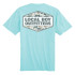 Local Boy Men's Fish Camo Diamond Crest T-Shirt - Aqua