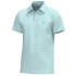Local Boy Men's Palm Polo - Aqua/White