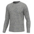 Local Boy Men's Long Sleeve Heather Blend Crew - Cobblestone Grey