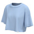 Local Girl Youth Boxy Crop Tee - Periwinkle