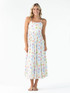 Simply Southern Women's Tiered Coastal Dress - Sea Patch