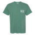 Southern Fried Cotton Men's Bass Hunter Tee - Light Green