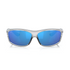 Costa Del Mar Saltbreak Polarized Sunglasses – Silver Frame with Blue Mirror Lens