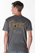 Simply Southern Men's Mineral Wash Dog Camo Tee