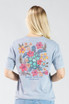 Simply Southern Women's Mineral Wash Turtle Tee