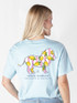 Simply Southern Women's Lion Lemon Track Tee - Ice
