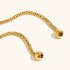 Deep South Originals Golden Lariat Wrap Necklace - Stainless Steel