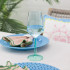 Lilly Pulitzer Wine Glass Set - Mint Condition/Hydrangea Blue