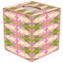 Laura Park Cabana Pink Tissue Box Cover