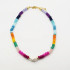 Treasure Jewels Colorful Gemstone with Pearl Necklace