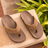 Reef Phantom Lux Toffee Men's Leather Flip Flops