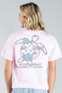 Simply Southern Women's Track Turtle 5 Tee