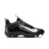 Nike Alpha Menace 4 Shark Men's Football Cleats - Black/Metallic Silver