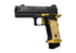 Sig Sauer P211 Spectre Comp 9mm 4.4" Bbl Optic Ready SAO Fiber Optic Brass Grip Pistol w/(1) 23rd & (2) 21rd Steel Mags & Compensator