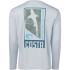 Costa Men's Tech Finder Long-Sleeve Fishing Shirt - Shark Arctic Blue