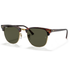 Ray-Ban Clubmaster Classic Sunglasses – Tortoise Frame with Green G-15 Lens