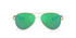 Costa Del Mar Loreto Polarized Sunglasses Rose Gold with Green Mirror 580G Glass Lenses