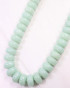 Caroline Hill Pipestone Marble Beaded Necklace - Mint