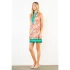THML Women's Sleeveless Printed Dress - Green