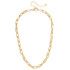 Canvas Ashley Link Necklace - Shiny Gold