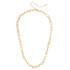 Canvas Parker Twisted Chain Necklace - Shiny Gold