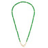 Canvas Aurora Beaded Necklace - Green