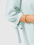 Mary Square Women's Lainey Dress - Seafoam/White