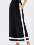 Mary Square Women's Whitley Beach Pants - Black/White