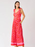 Mary Square Women's Valerie Beach Pants - Garden Samba Pink