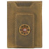 Zep-Pro Shotshell Vintage Tan Leather Magnetic Front Pocket Wallet