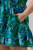 Sugar Lips Plus Size Women's Stacie Button Down Mini Dress - Kelly Blues