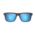 Maui Jim Moaka Polarized Sunglasses – Matte Solid Grey Frame/Blue Hawaii Mirror