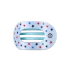 Teleties United We Sparkle Medium Flat Round Hair Clip