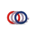 Teleties Sea to Shining Sea Large Hair Ties