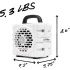 TURTLEBOX Cub - White